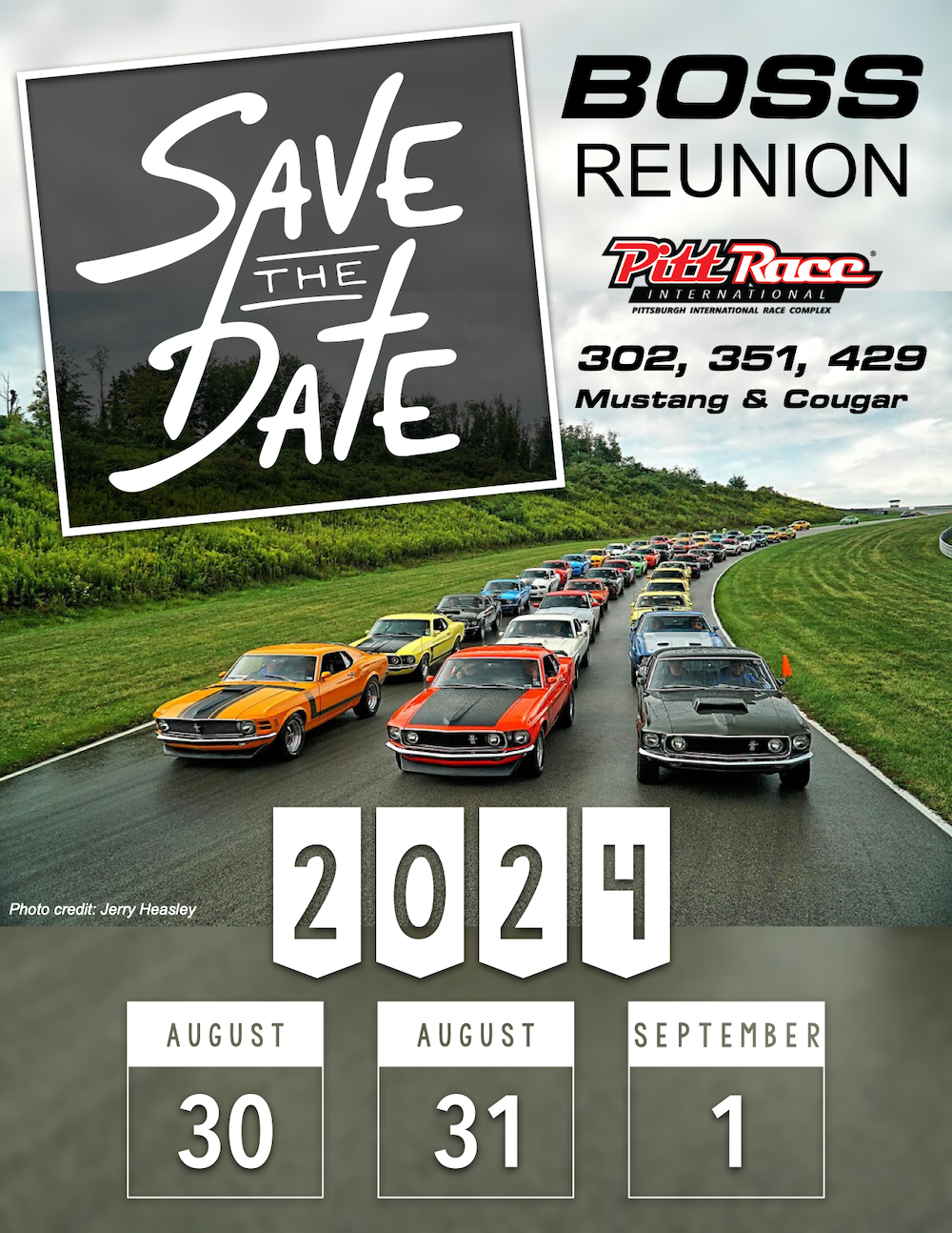BOSS Reunion Save the Date Flyer