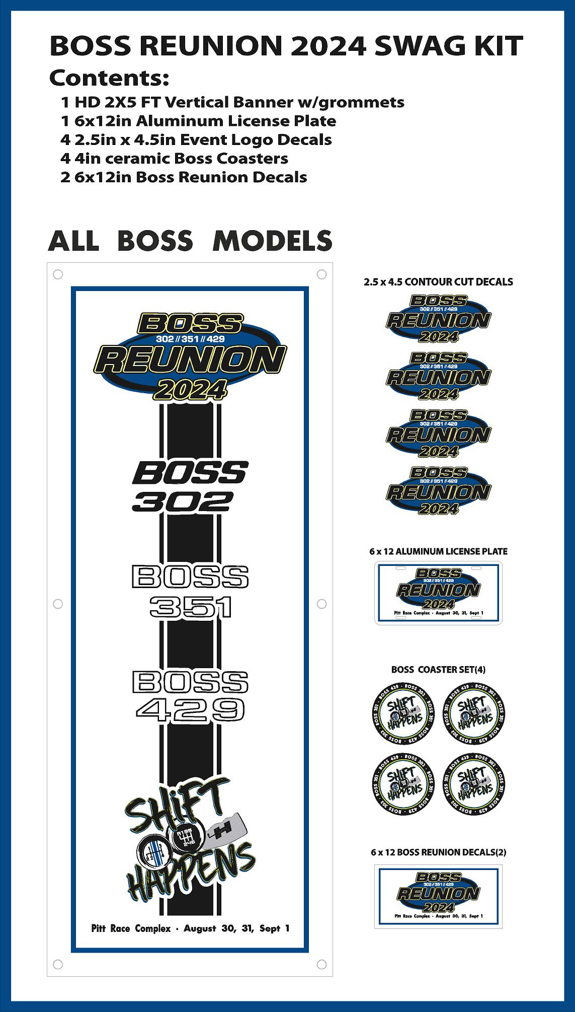 Merchandise | BOSS Mustang Reunion